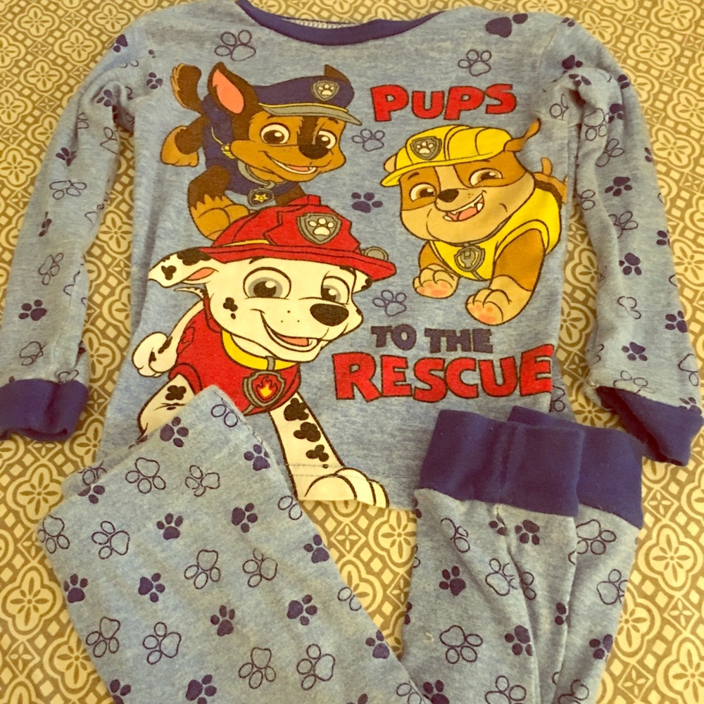 Paw Patrol pajamas. Size 4t